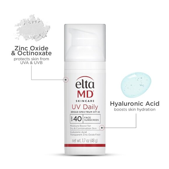 🌞 EltaMD UV Daily SPF 40 Face Sunscreen Moisturizer – 1.7 oz 🌞NIB - Picture 1 of 1